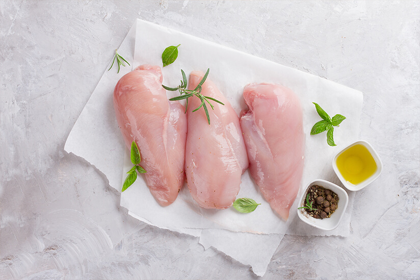 Enhance flavor of chicken product maillard reaction